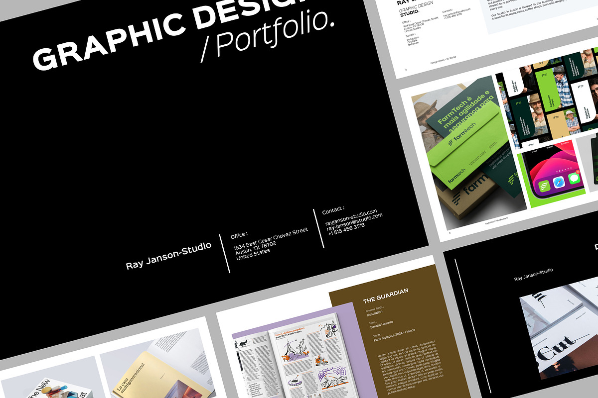 Multipurpose Portfolio Template, a Marketing Template by Bervisual (Photo 1 of 7)