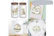 Elegant Watercolor Wedding Clipart, a Decorative Illustration by Nicole Branger Art (Thumbnail 15 of 22)