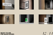 S-Signs mockups, an Advertising Mockup by Creatoom (Thumbnail 6 of 10)