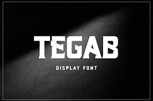 Tegab Modern Display Font