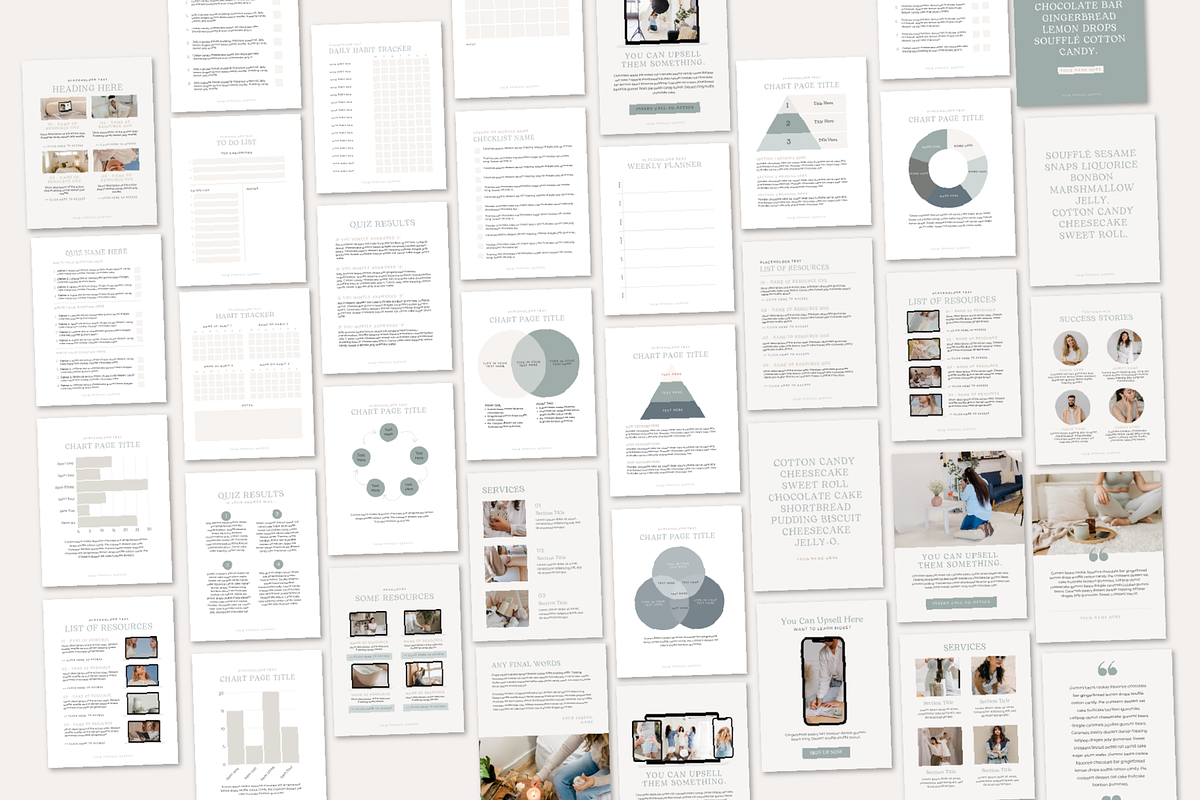Ebook Workbook Canva Template, a Marketing Template by Tabitha Emma (Photo 3 of 8)