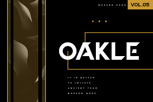 Oakle Modern Sans