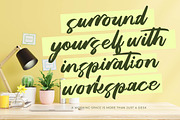 Breatheasy Modern Brush Font Type, a Script Font by Letterena Studios Script (Thumbnail 6 of 15)