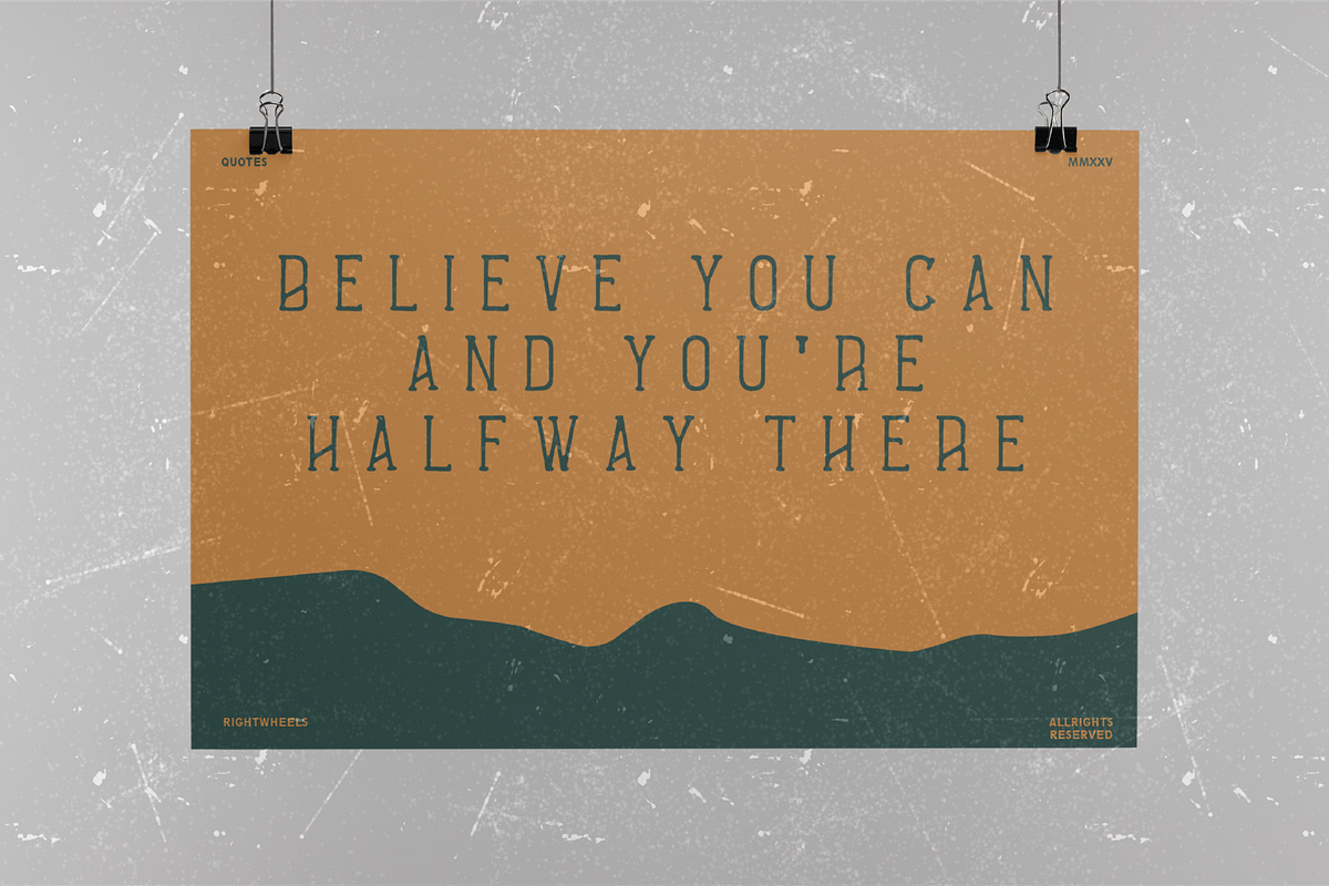KARAVEL -Vintage Display Font, a Font by Rightwheels (Photo 9 of 10)