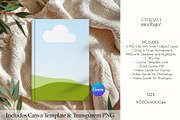 Hardcover Journal Matte Mockup, an Advertising Mockup by EmpaviMockups (Thumbnail 2 of 7)