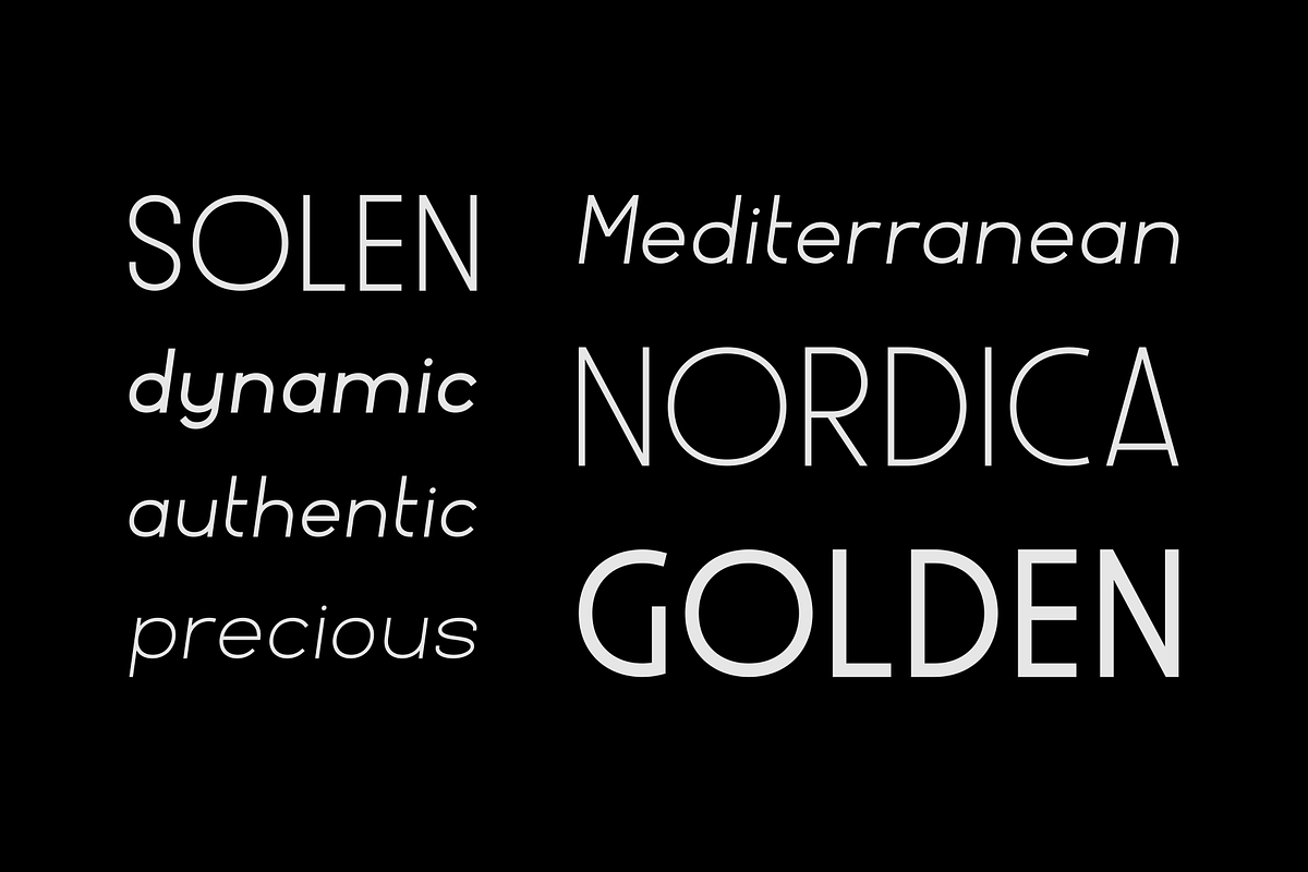 Giordano - Font Family preview 2