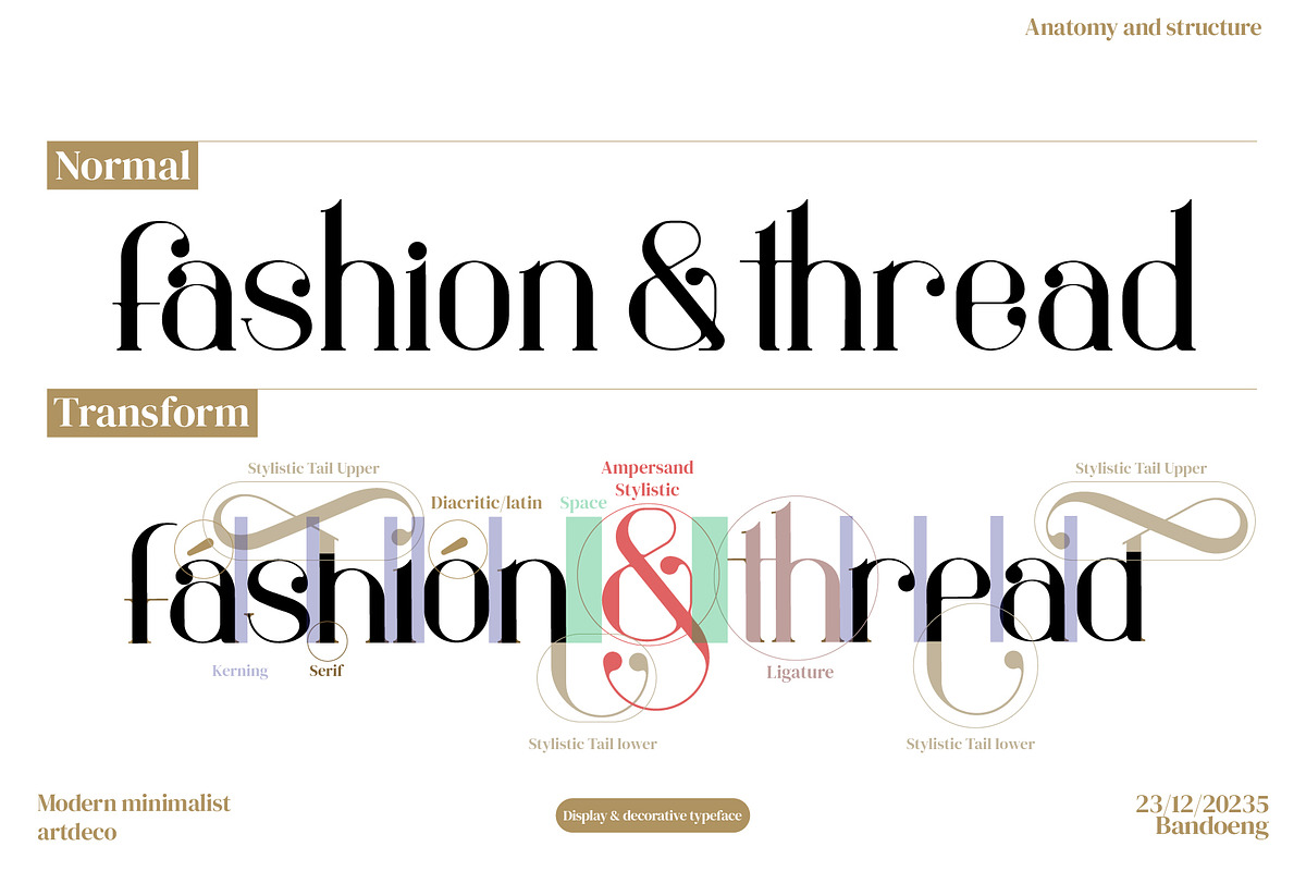 Fashion Vogue, a Serif Font by panakota studio (Photo 3 of 9)