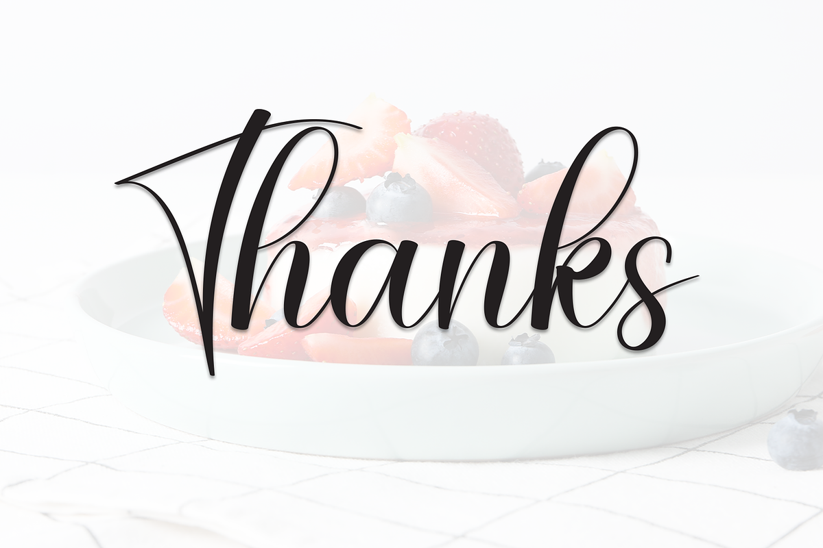 Pudding | Script Font, a Handwritten Font by Scratchones (Photo 8 of 8)