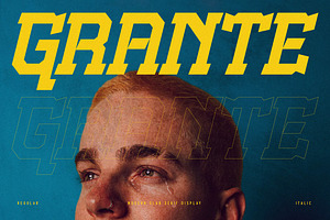 Grante Modern Slab Serif Font