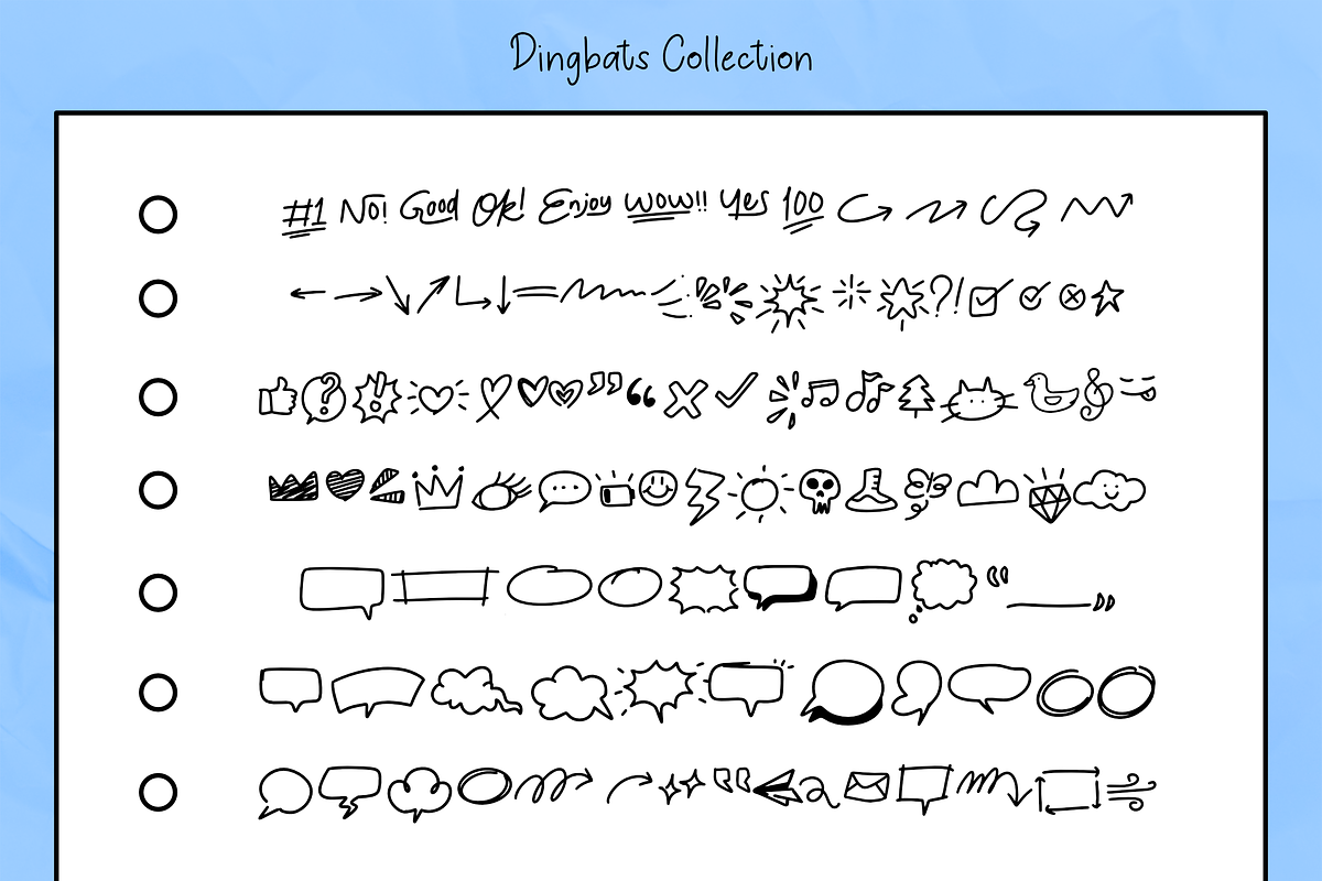 Starlight Notes Handwritten Font, a Handwritten Font by Namara Creative Studio (Photo 7 of 10)