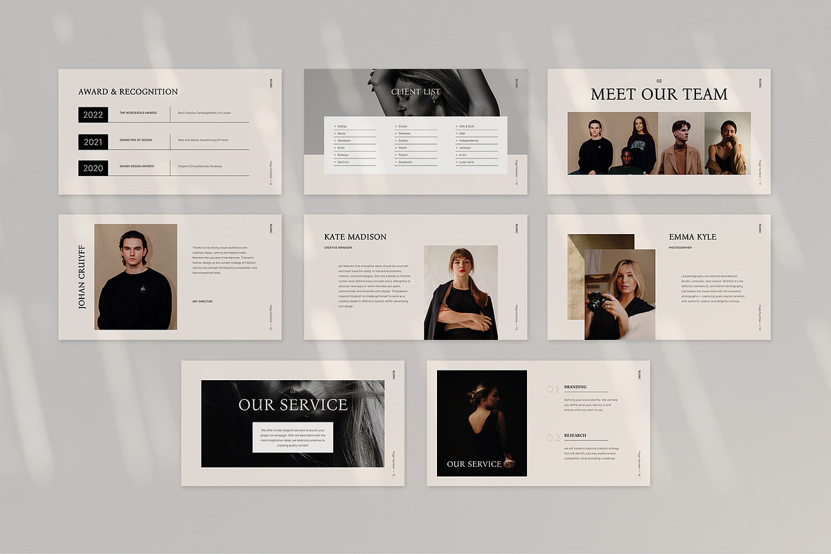 Blanc Keynote Presentation, a Presentation Template by Visuel Colonie® (Photo 7 of 9)
