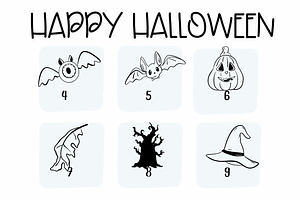 Happy Halloween Symbols Fonts