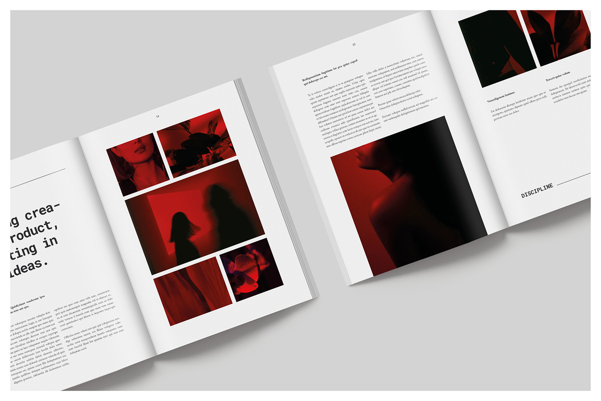 STRANGE Editorial Lookbook, a Magazine Template by Arif Tri Ananta (Photo 4 of 14)