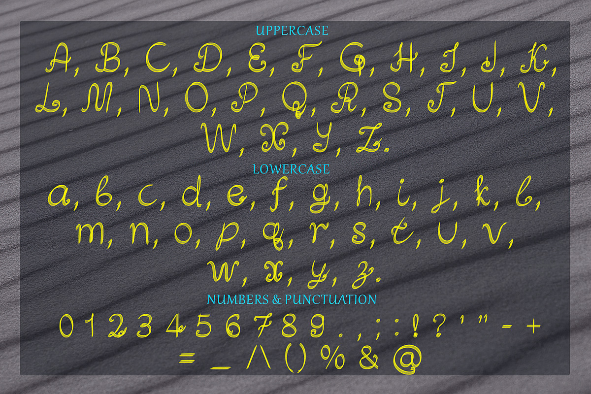 RESTER svg opentype font, a Script Font by CHIMERA (Photo 2 of 8)