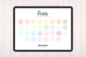 Pastels Procreate Color Palette
