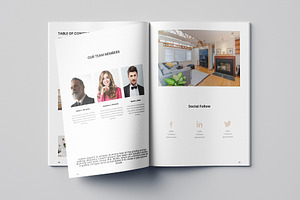 Interior Brochure Template