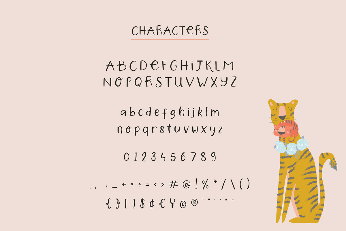 Tiger Koo, a Script Font by Sofia Skoog (Photo 3 of 7)