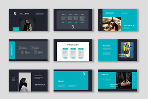 Evelyn Presentation Template