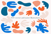 Matisse Inspired Illustrations, a Graphic by Amanda Houston (Thumbnail 2 of 5)