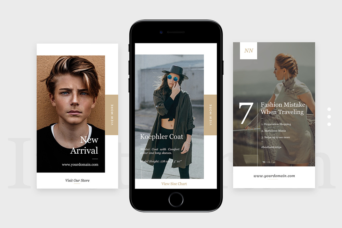 10 Instagram Stories, a Social Media Template by rubirubiko (Photo 3 of 5)