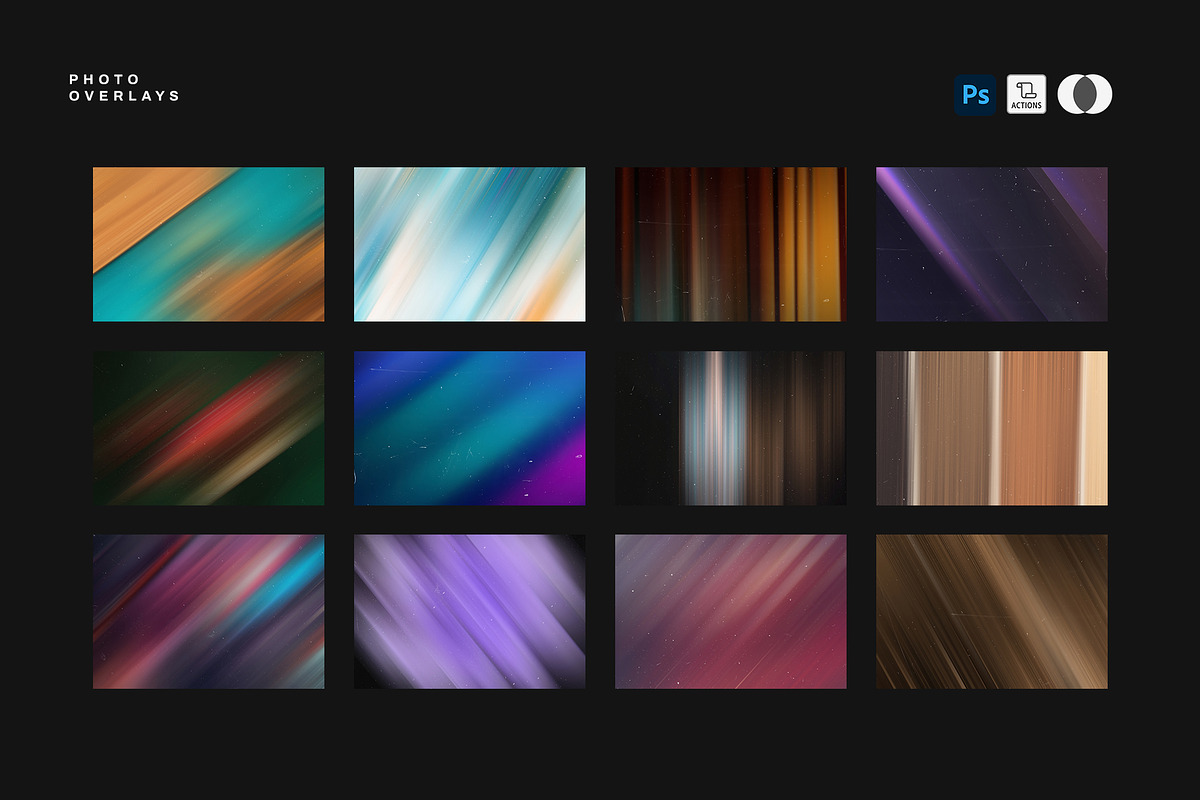 Vintage Light Streak Photo Overlays, a Texture Graphic by DuoFankaar (Photo 11 of 14)