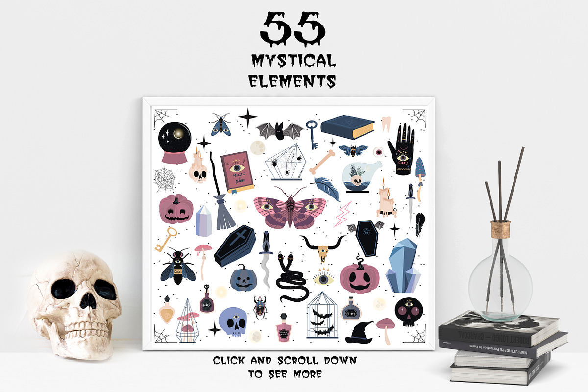 Halloween collection, a Decorative Illustration by Mio Buono (Photo 2 of 8)