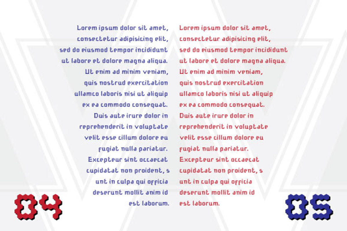 Maxwox Font preview 3