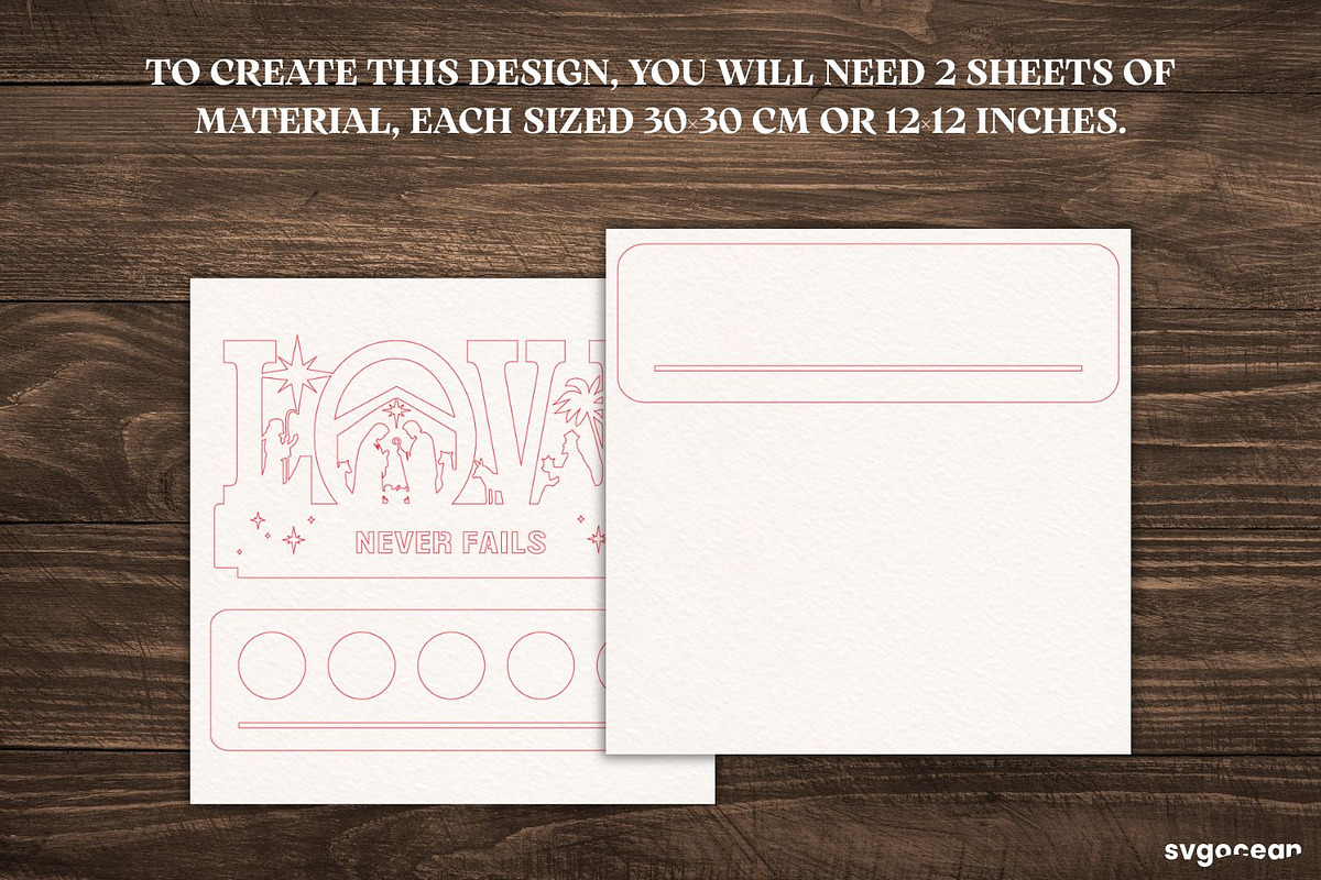 Nativity Candle Holder SVG Bundle, a Decorative Illustration by svgocean (Photo 12 of 14)