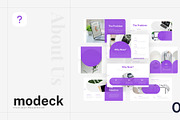 Modeck – Pitch Deck Google Slides, a Presentation Template by Ermedia Studio (Thumbnail 2 of 8)