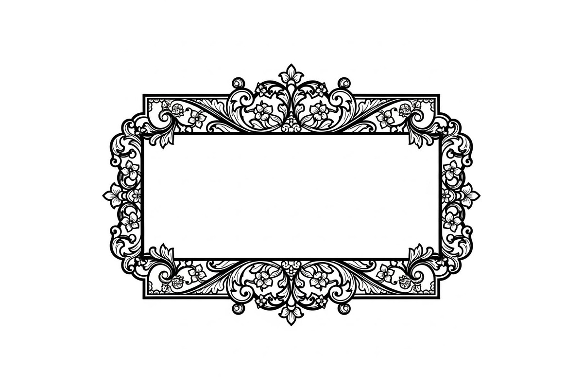 Ornamental Frame SVG Pack, a Graphic by hafijul (Photo 3 of 10)