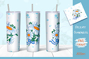 Chamomile Tumbler sublimation design, a Graphic by Maycat_store (Thumbnail 2 of 6)