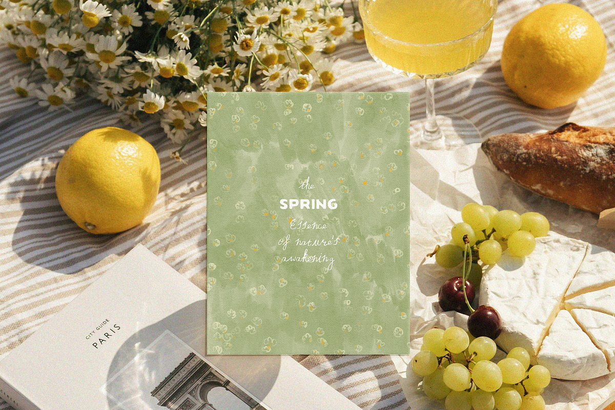 Hand-Painted Spring Backgrounds, a Background Graphic by Lana Elanor (Photo 10 of 15)