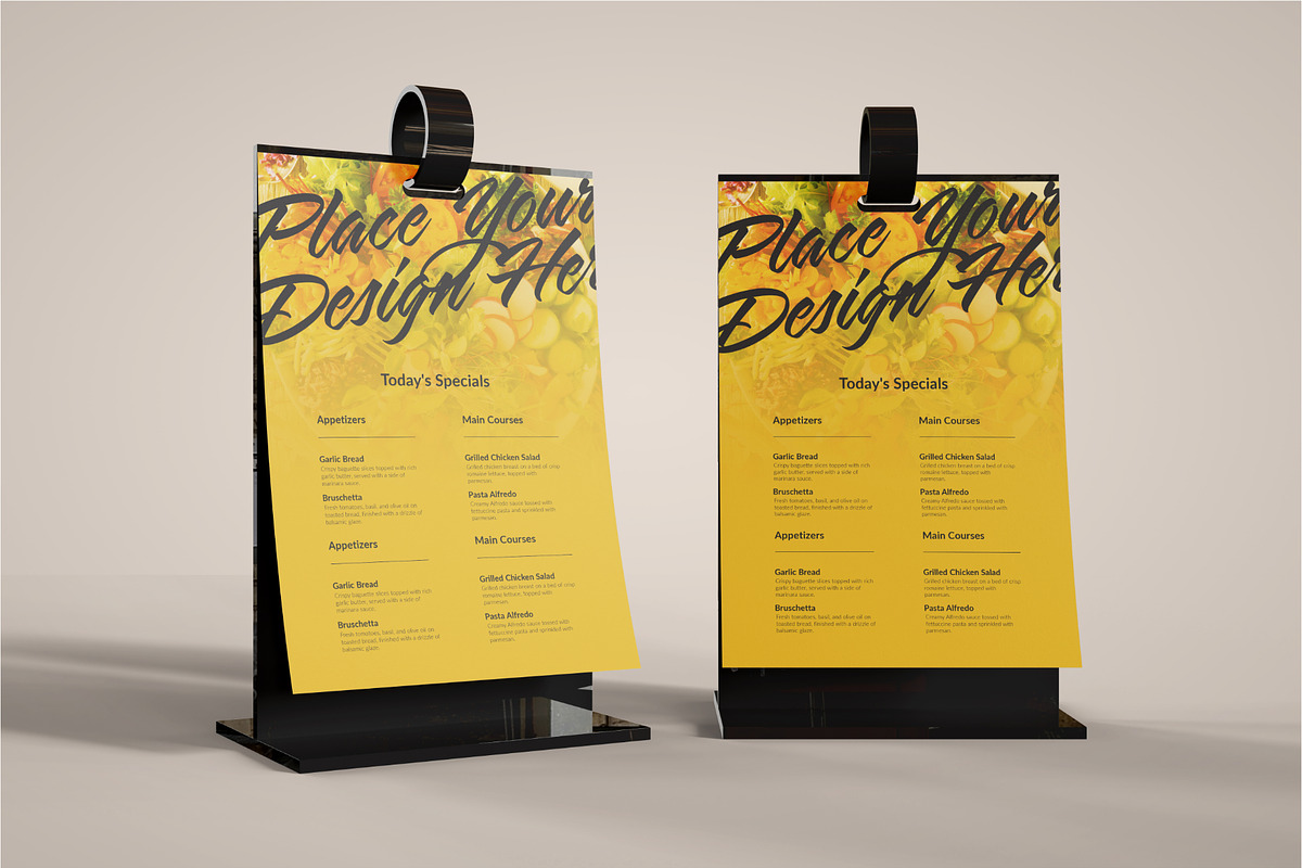 Table Tent Card Mockup, an Advertising Mockup by Muhazdinata (Photo 10 of 11)