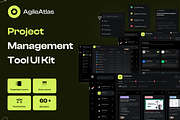 Project Management Tool UI Kit, an UI Kit Template by Oussema A (Thumbnail 2 of 8)