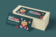 Christmast Bear Gift Voucher, a Print Template by Esensifiksi.studio (Thumbnail 2 of 2)