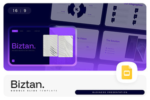 Biztan – Business Google Slides, a Presentation Template by Ermedia Studio