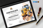 Equipment Operator Certificate, a Stationery Template by DesignDevisers (Thumbnail 2 of 10)