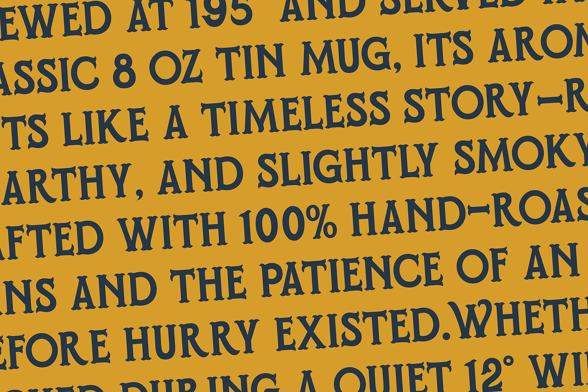 Romanest; Vintage Display Typeface, a Serif Font by Eko Bimantara (Photo 9 of 10)