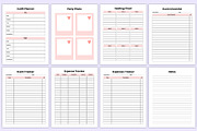 2025 Event & Party Planner Canva Kdp, a Stationery Template by Mustafiz (Thumbnail 7 of 7)