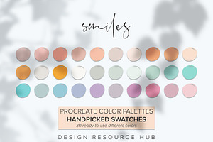Smiles Procreate Palette