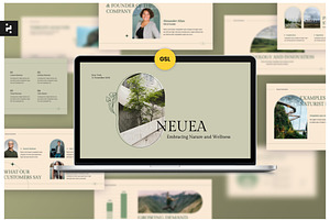 Natural Pitch Deck Google Slide, a Presentation Template by Neermana