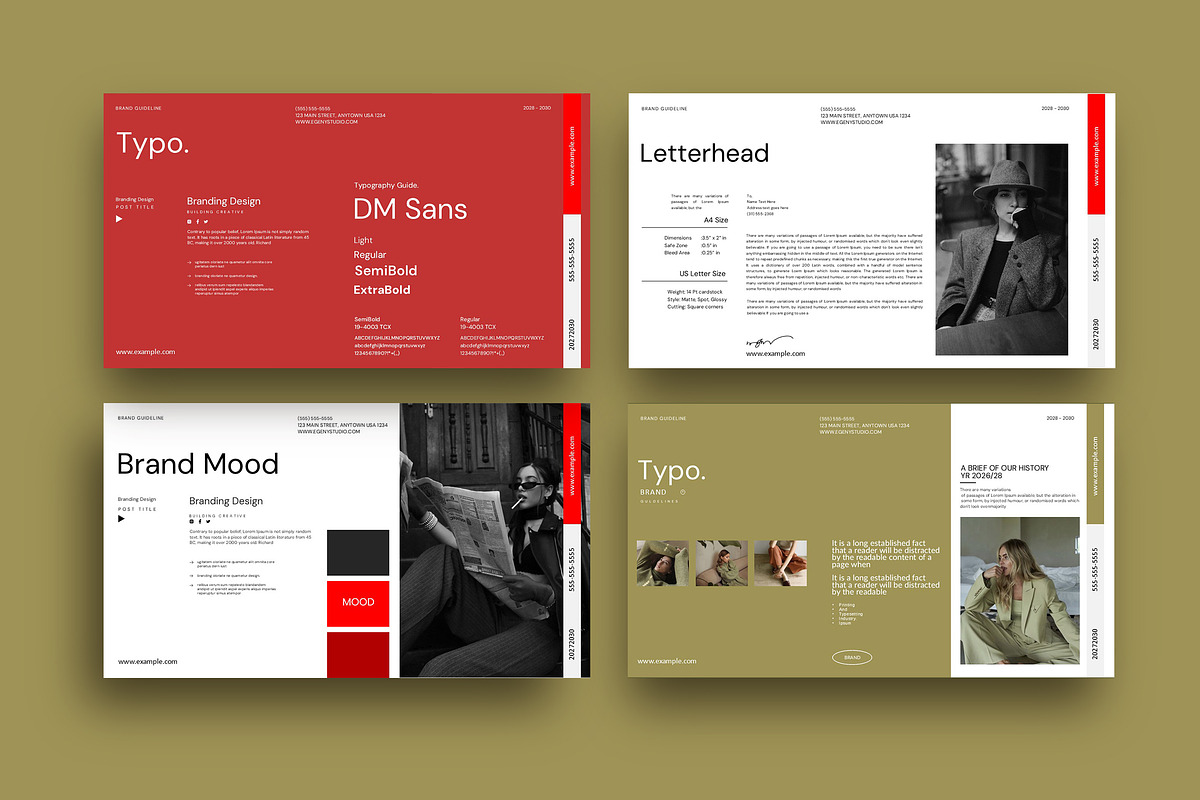 Brand Guidelines Presentation, a Presentation Template by Alvi-Studio (Photo 5 of 9)