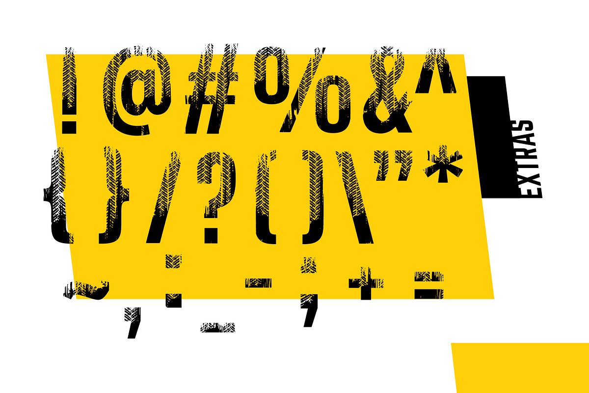 Wheel Tire Alphabet & Lettering Pack, a Transportation Illustration by Annyart Design (Photo 6 of 14)