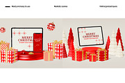 Christmas Mockup Bundle, a Packaging Mockup by Mego-studio (Thumbnail 6 of 11)