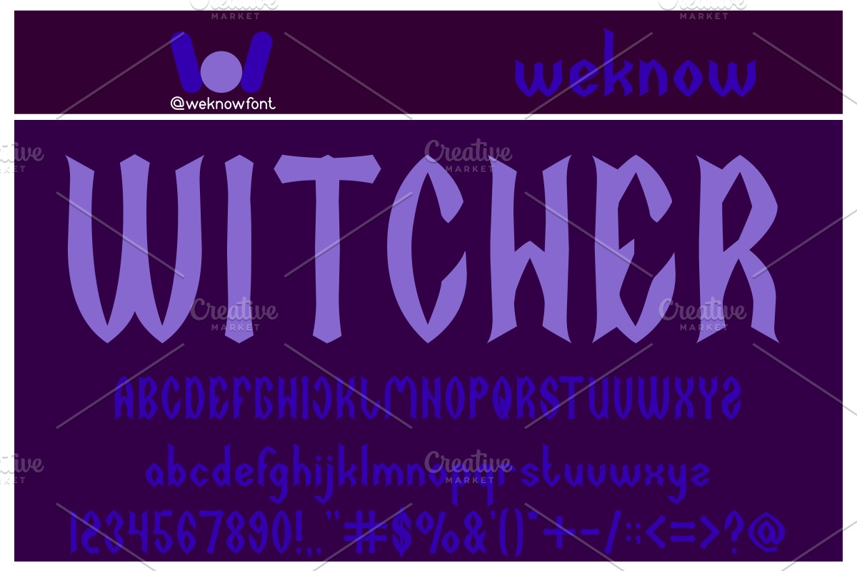 Dark empire font, a Font by weknow (Photo 2 of 5)