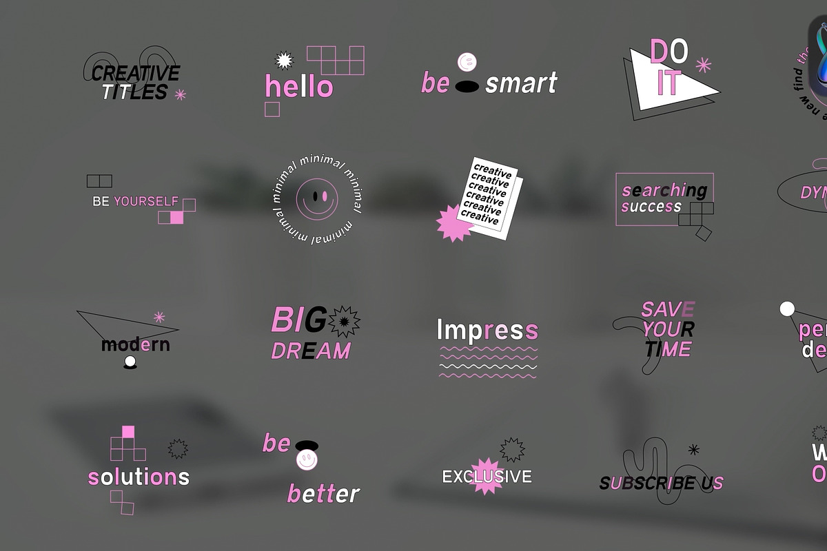 Creative Designer Titles for FCPX, a Templates & Theme by FlashFXbox (Photo 1 of 2)