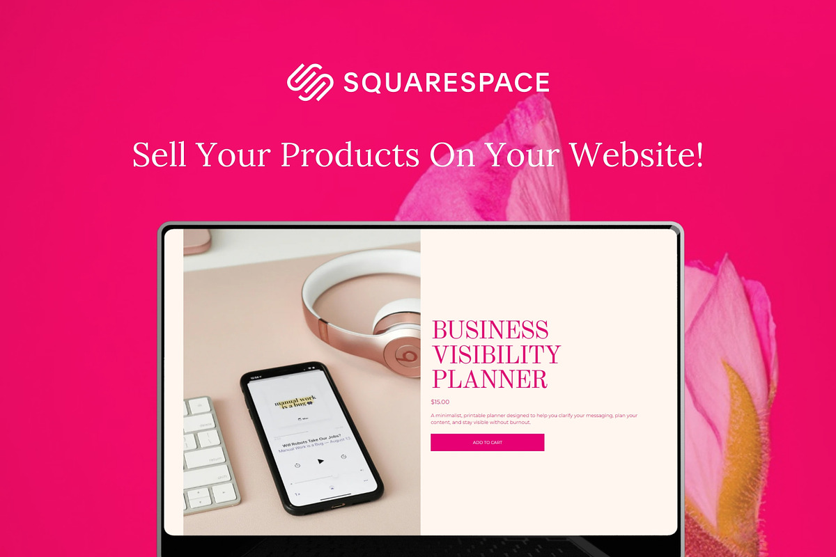 Bold Pink Coach Squarespace Template, a Squarespace Template by Sofia Designs (Photo 8 of 11)