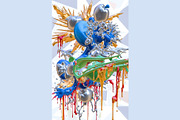 Abstract Liquid 3D Sculptures, a Decorative Illustration by StockVerse Creative (Thumbnail 3 of 4)