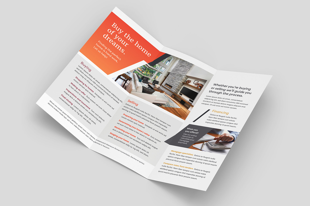 Real Estate Brochure Template, a Brochure Template by StockLayouts (Photo 2 of 4)