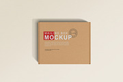 Realistic Mailing Box Mockup, a Cups & Container Mockup by Pexelyou (Thumbnail 8 of 8)